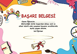 BAŞARI BELGESİ