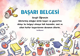 BAŞARI BELGESİ