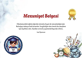 MEZUNİYET BELGESİ