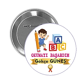 OKUMAYI BAŞARDIM ROZETİ