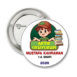 ARTIK OKUYORUM ROZETİ