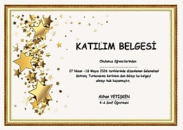 KATILIM BELGESİ