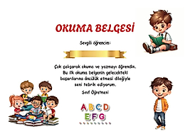 OKUMA BELGESİ