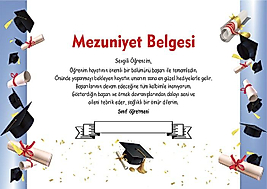 MEZUNİYET BELGESİ