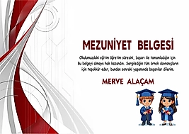 MEZUNİYET BELGESİ