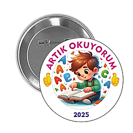 ARTIK OKUYORUM ROZETİ