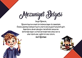 MEZUNİYET BELGESİ