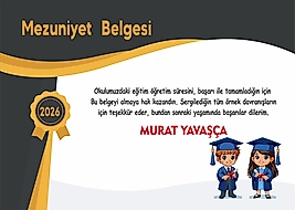 MEZUNİYET BELGESİ