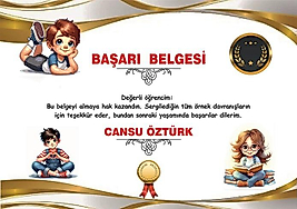 BAŞARI BELGESİ