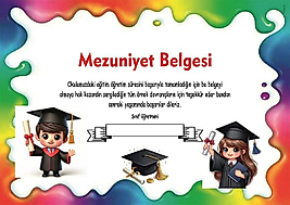 MEZUNİYET BELGESİ