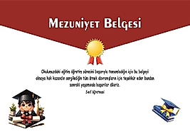 MEZUNİYET BELGESİ