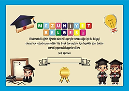 MEZUNİYET BELGESİ