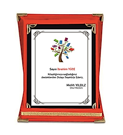 PLAKET KİŞİYE ÖZEL