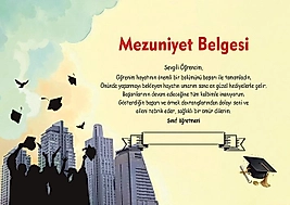 MEZUNİYET BELGESİ