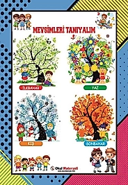 MEVSİMLERİ TANIYALIM 33X48CM