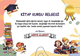 KİTAP KURDU BELGESİ