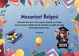 MEZUNİYET BELGESİ