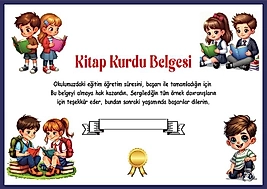KİTAP KURDU BELGESİ