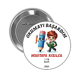 OKUMAYI BAŞARDIM ROZETİ