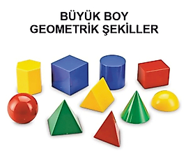 GEOMETRİK CİSİMLER  10 CM