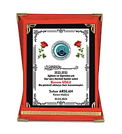 PLAKET KUR AN KURSU