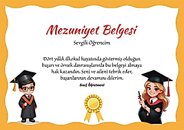 MEZUNİYET BELGESİ