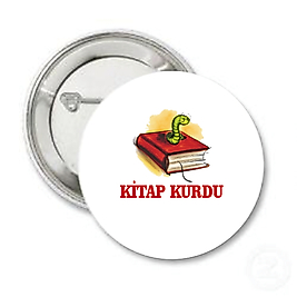 KİTAP KURDU ROZETİ