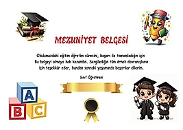 MEZUNİYET BELGESİ