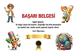 BAŞARI BELGESİ