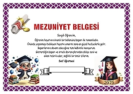 MEZUNİYET BELGESİ