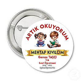 ARTIK OKUYORUM ROZETİ