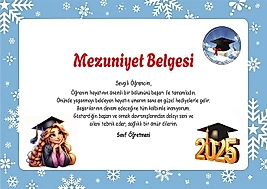 MEZUNİYET BELGESİ