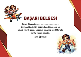 BAŞARI BELGESİ