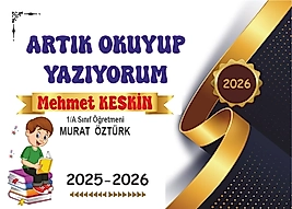 ARTIK OKUYORUM MAGNETİ