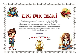 KİTAP KURDU BELGESİ