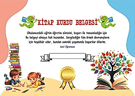 KİTAP KURDU BELGESİ