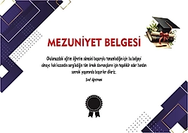 MEZUNİYET BELGESİ