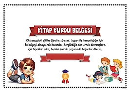 KİTAP KURDU BELGESİ