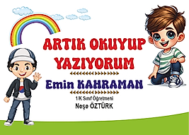 ARTIK OKUYORUM MAGNETİ